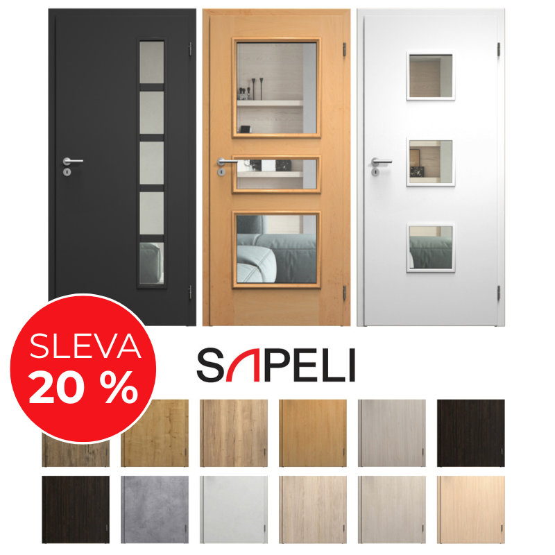 Vzorník povrchů dveří