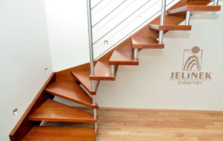 Čepové schody – dřevěné