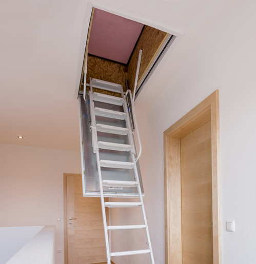 Půdní schody Wippro skládací Půdní schody a jejich užití