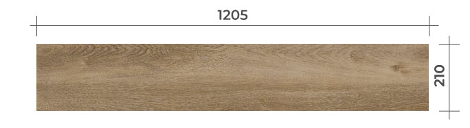 Dub ASPEN – rozměr lamely | TILO vinylová podlaha na HDF nosiči