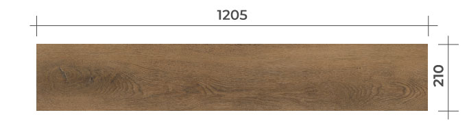 Dub DALLAS – rozměr lamely | TILO vinylová podlaha na HDF nosiči