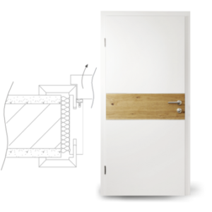 Falcový dveřní systém