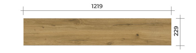 Dub KALAHARI – rozměr podlahové lamely| TILO vinylová podlaha lepená