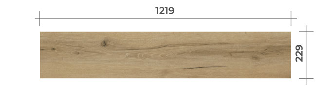 Dub MACADAMIA – rozměr podlahové lamely | TILO vinylová podlaha lepená