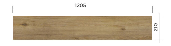Dub NOX – rozměr lamely | vinylová podlaha na HDF nosiči TILO