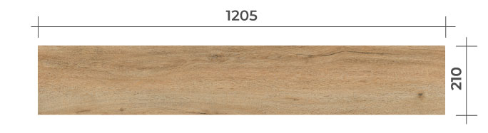 Dub ARIZONA – rozměr podlahové lišty | vinylová podlaha na HDF nosiči TILO