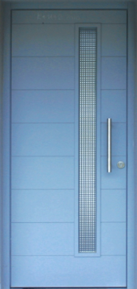 masivni-vchodove-dvere-modre-exterier Vchodové dveře