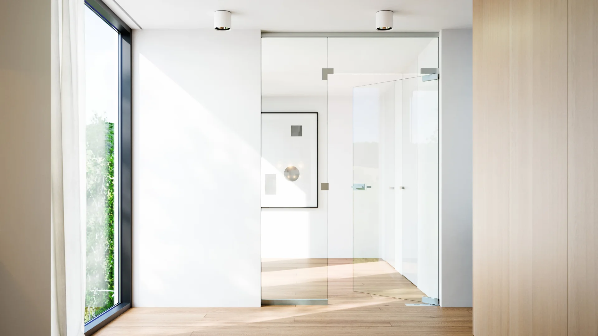 SKLENĚNÉ DVEŘE – Skleněné stěny