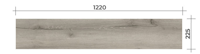 DUB DOLOMIT – rozměr podlahové lamely | vinylová podlaha rigid TILO