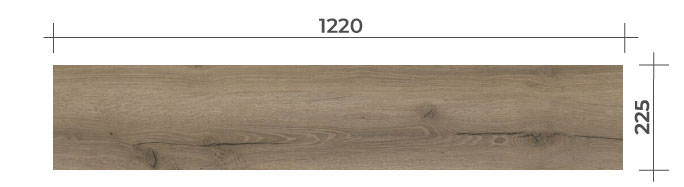 DUB VICTORIA – rozměr podlahové lamely | vinylová podlaha rigid TILO