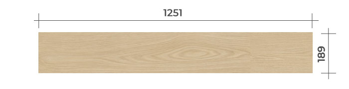 Dub máslový – velikost podlahové lamely | vinylová podlaha RIGID – QUICK-STEP
