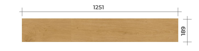 Dub pobřežní medový – rozměr podlahové lamely | vinylová podlaha RIGID – QUICK-STEP