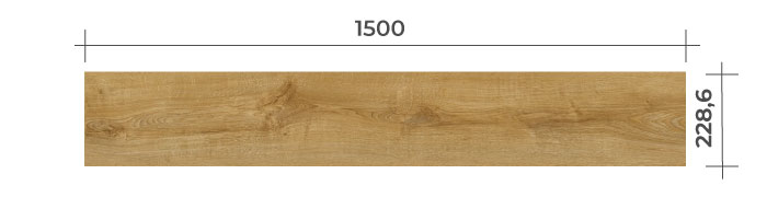 Dub podzimní přírodní – rozměr podlahové lamely | lepená vinylová podlaha QUICK-STEP – FUSE