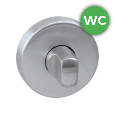 Dveřní kování, rozeta pro toaletu, WC klička