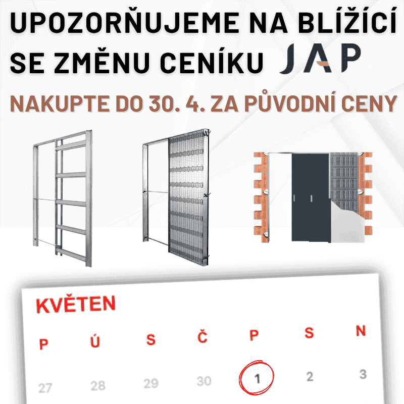 Upozornění na plánované zdražení produktů JAP FUTURE.