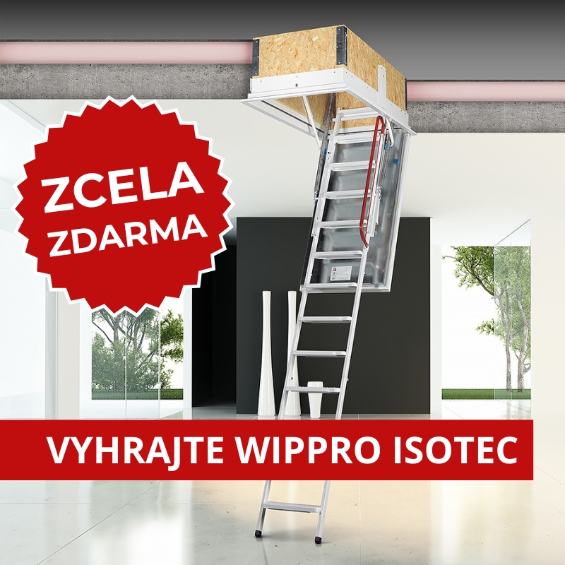 Vyhrajte půdní schody Wippro Isotec zcela zdarma!
